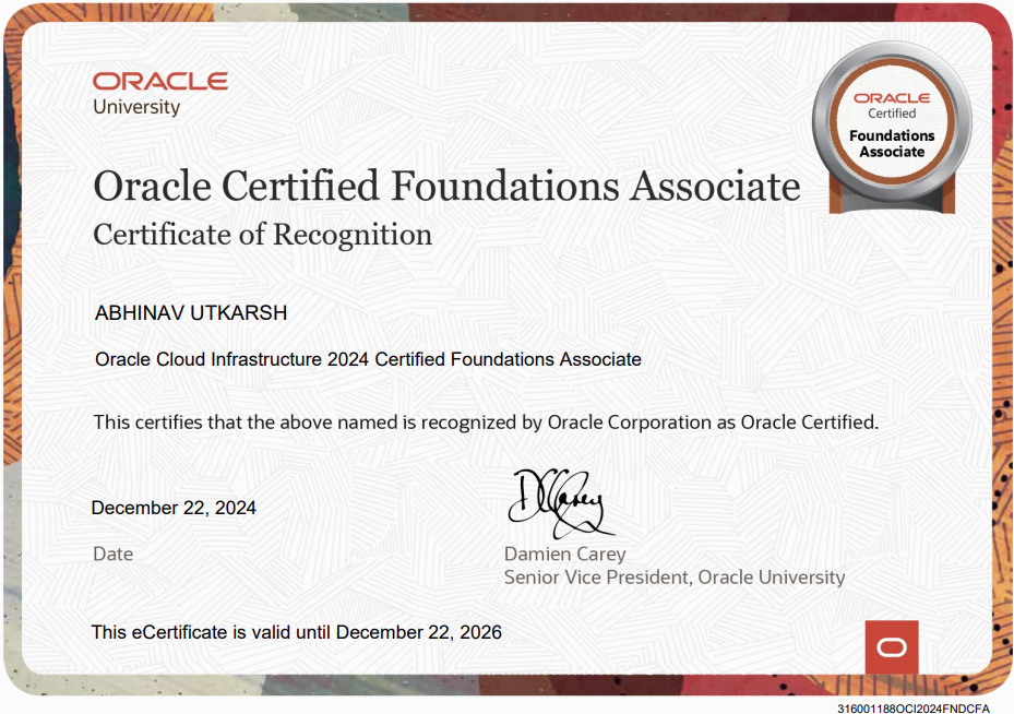External Certificate 2