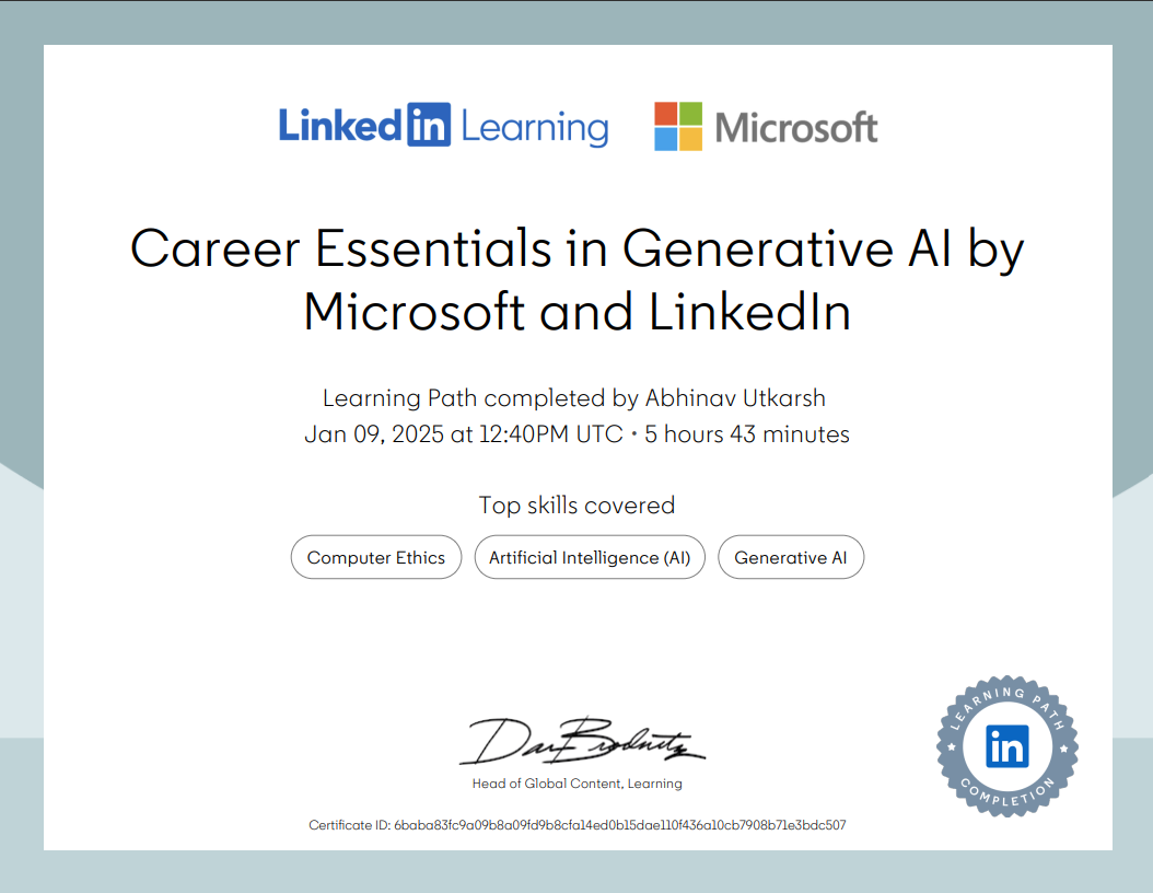 External Certificate 8